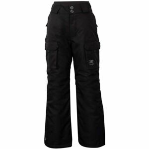 2117 LILLHEM Dětské lyžařské kalhoty, černá, velikost