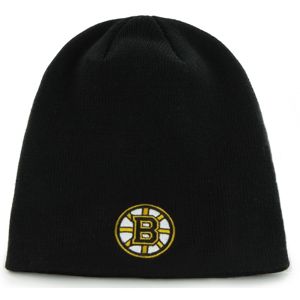 47 NHL BOSTON BRUINS BEANIE Klubová zimní čepice, černá, velikost UNI