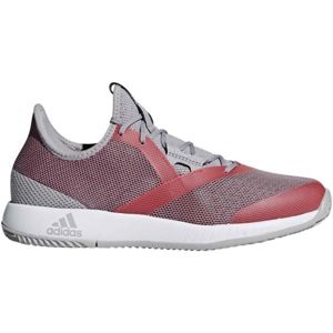 adidas ADIZERO DEFIANT BOUNCE W šedá 6.5 - Dámské tenisové boty
