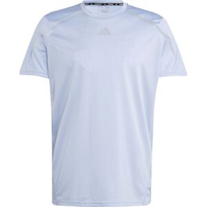 adidas CONFIDENT TEE Pánské běžecké tričko, světle modrá, velikost S