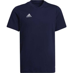 adidas ENT22 TEE Y Chlapecké triko, tmavě modrá, velikost 164