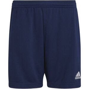 adidas ENT22 TR SHOY Juniorské fotbalové šortky, tmavě modrá, velikost 140