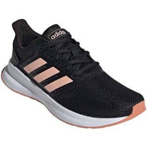 adidas RUNFALCON K Dětská běžecká obuv, černá, velikost 38 2/3