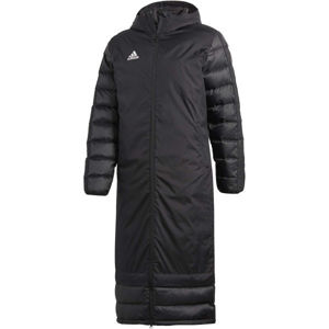 adidas JKT18 WINT COAT Pánský péřový kabát, černá, velikost M