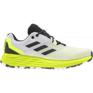 adidas TERREX TWO FLOW Pánská běžecká obuv, Bílá,Černá,Žlutá, velikost 44 2/3