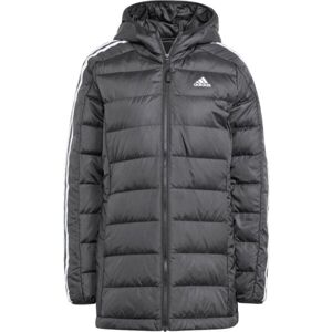 adidas ESS 3S L D HP Dámský kabát, černá, veľkosť XS