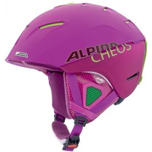 Alpina Sports CHEOS Lyžařská helma, Černá,Modrá, velikost