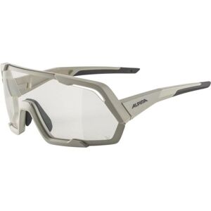 Alpina Sports ROCKET V+ Fotochromatické sluneční brýle, šedá, veľkosť UNI