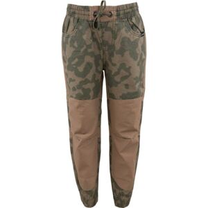 ALPINE PRO Chlapecké outdoorové kalhoty Chlapecké outdoorové kalhoty, hnědá, velikost 140-146