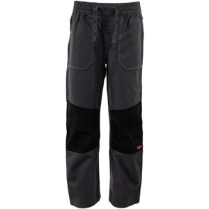 ALPINE PRO RAFIKO 3 šedá 152-158 - Chlapecké outdoorové kalhoty