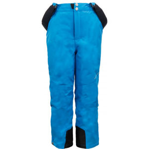 ALPINE PRO MEGGO Dětské lyžařské kalhoty, modrá, velikost 140-146