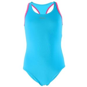AQUOS MERMAID Dívčí jednodílné plavky, modrá, velikost 164-170