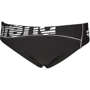 Arena M SEROME EVO-BRIEF Pánské slipové plavky, Černá,Bílá, velikost