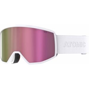 Atomic FOUR HD Lyžařské brýle, bílá, veľkosť UNI