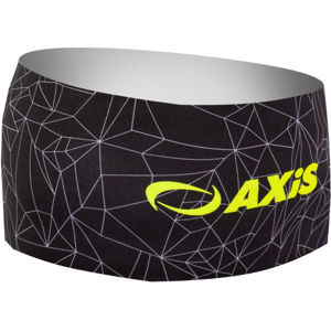 Axis ČELENKA Sportovní čelenka, Černá,Reflexní neon,Bílá, velikost