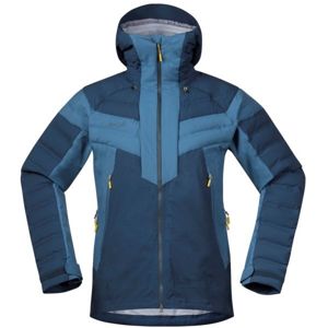 Bergans HEMSEDAL HYBRID JKT modrá XL - Pánská lyžařská bunda