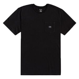 Billabong STACKED SS Pánské tričko, černá, velikost XXL