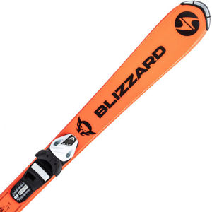 Blizzard FIREBIRD JUNIOR ORANGE + TYROLIA SLR 4.5  120 - Dětské sjezdové lyže