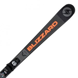 Blizzard RTX DARK + MARKER TLT 10 GW Pánské sjezdové lyže, tmavě šedá, velikost 160