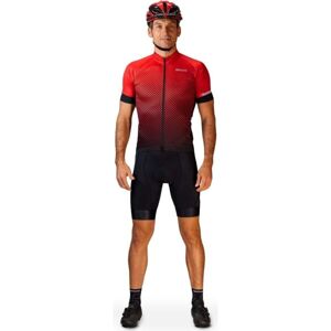 Briko CLASSIC STAIN Pánský cyklistický dres, červená, veľkosť XL