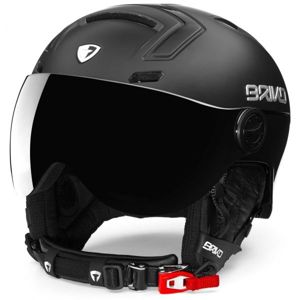 Briko STROMBOLI VISOR PHOTO černá (56 - 58) - Pánská lyžařská helma