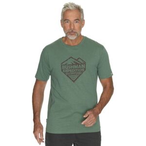 BUSHMAN ELIAS Pánské tričko, zelená, velikost XXL
