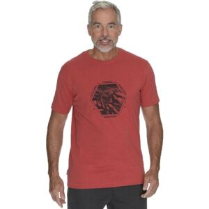 BUSHMAN COLORADO Pánské tričko, červená, velikost M