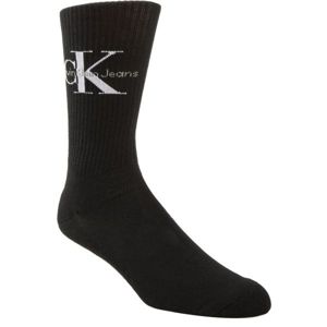 Calvin Klein CK RIB černá  - Pánské ponožky