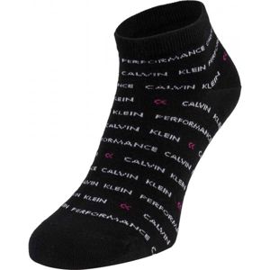 Calvin Klein COOLMAX REPEAT LOGO černá UNI - Dámské ponožky