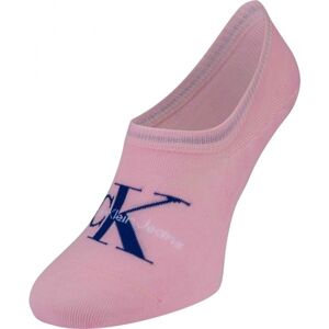 Calvin Klein JEANS LOGO SNEAKER Dámské ponožky, růžová, veľkosť UNI