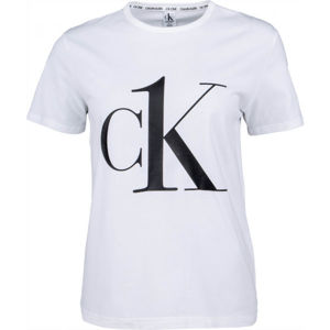 Calvin Klein S/S CREW NECK Dámské tričko, bílá, veľkosť M