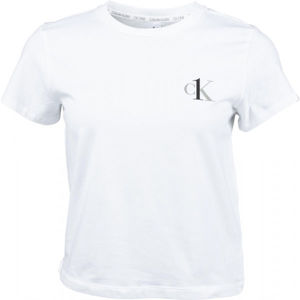 Calvin Klein S/S CREW NECK Pánské tričko, bílá, velikost L