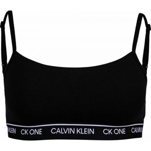 Calvin Klein UNLINED BRALETTE Dámská podprsenka, černá, velikost XS