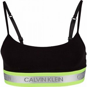 Calvin Klein UNLINED BRALETTE Dámská podprsenka, šedá, veľkosť S