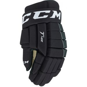 CCM TACKS 4R III JR Hokejové rukavice, černá, velikost 12