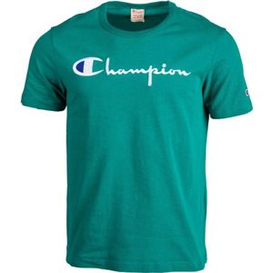 Champion CREWNECK T-SHIRT zelená L - Pánské tričko
