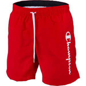Champion BEACHSHORT Pánské šortky do vody, Červená,Bílá, velikost M