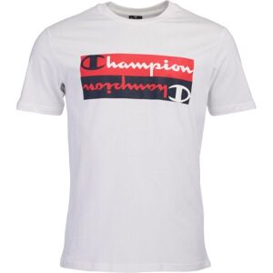Champion GRAPHIC SHOP AUTHENTIC CREWNECK T-SHIRT Pánské tričko, bílá, velikost XXL