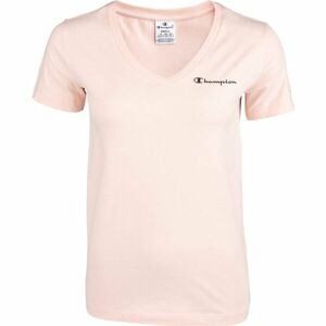 Champion V-NECK T-SHIRT Dámské tričko, růžová, velikost M
