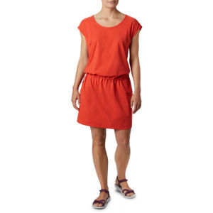 Columbia PEAK TO POINT II DRESS červená M - Dámské sportovní šaty