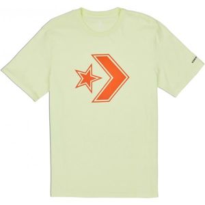 Converse OUTLINED STAR CHEVRON TEE béžová XL - Pánské triko