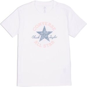 Converse CHUCK PATCH INFILL TEE Dámské tričko, růžová, velikost L