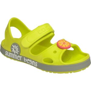 Coqui YOGI SUMMER Dětské sandály, zelená, velikost