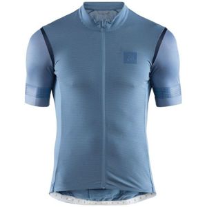 Craft HALE GLOW Pánský cyklistický dres, Modrá,Tmavě modrá, velikost XL