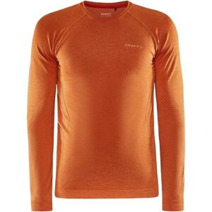 Craft CORE DRY ACTIVE COMFORT LS M Pánské funkční triko, oranžová, velikost XL