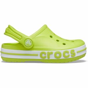 Crocs BAYABAND CLOG K Zelená C7 - Dětské pantofle