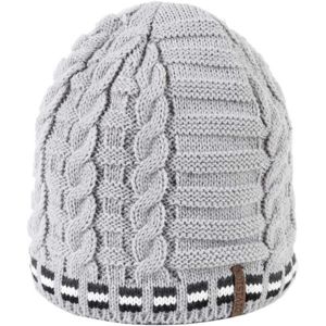 Finmark DIVISION Dámská pletená čepice, bílá, veľkosť UNI