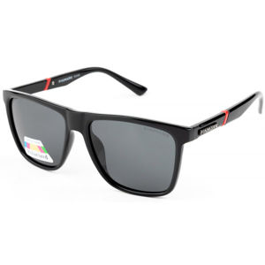 Finmark F2104 Polarizační sluneční brýle, Černá,Červená,Stříbrná, velikost