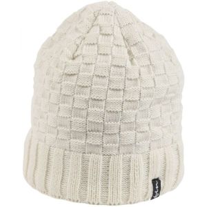 Finmark WINTER HAT Dámská pletená čepice, bílá, velikost UNI