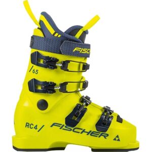 Fischer RC4 65 JR Dětské lyžařské boty, žlutá, velikost